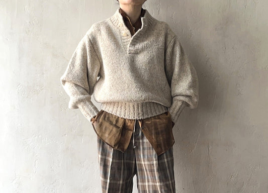 Kota Gushiken - Blousing Balloon Sleeve with Raw Linen