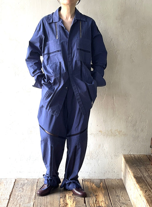 JUN MIKAMI CUT RAFFLE SHIRT&PANTS