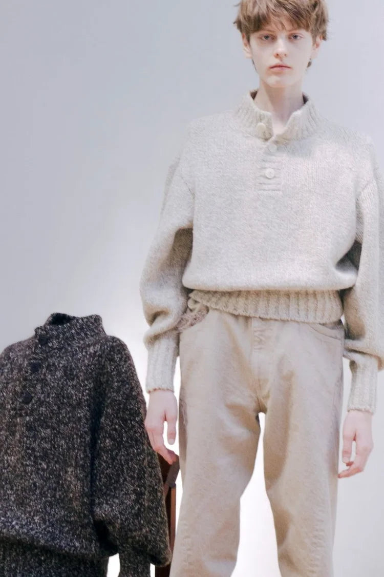 Kota Gushiken - Blousing Balloon Sleeve with Raw Linen