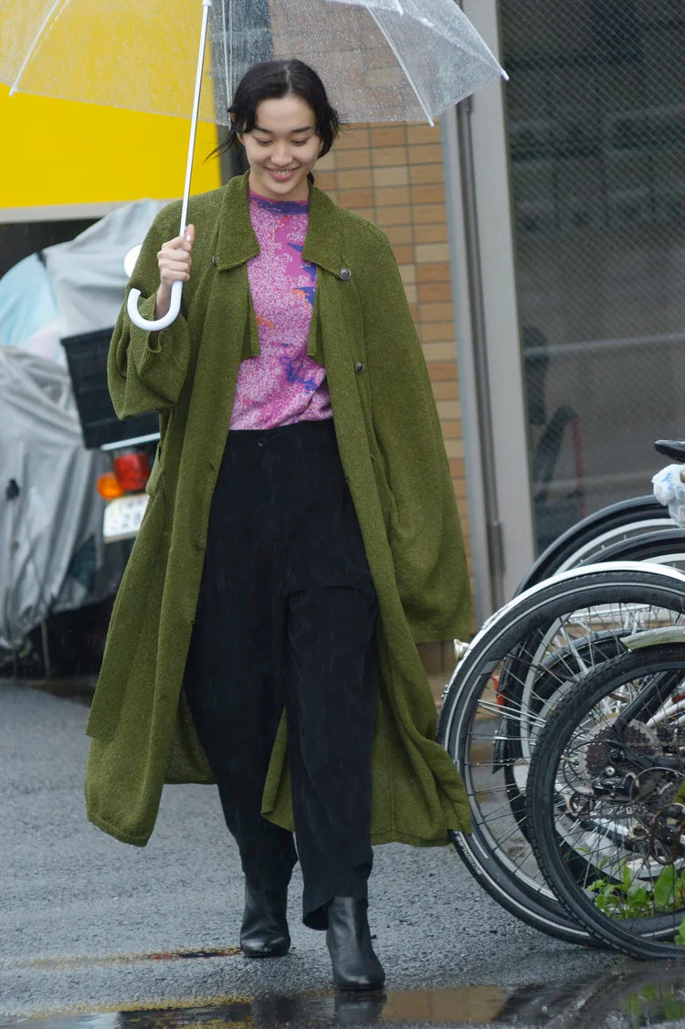 Kota Gushiken - Knitted Washi Trench Coat