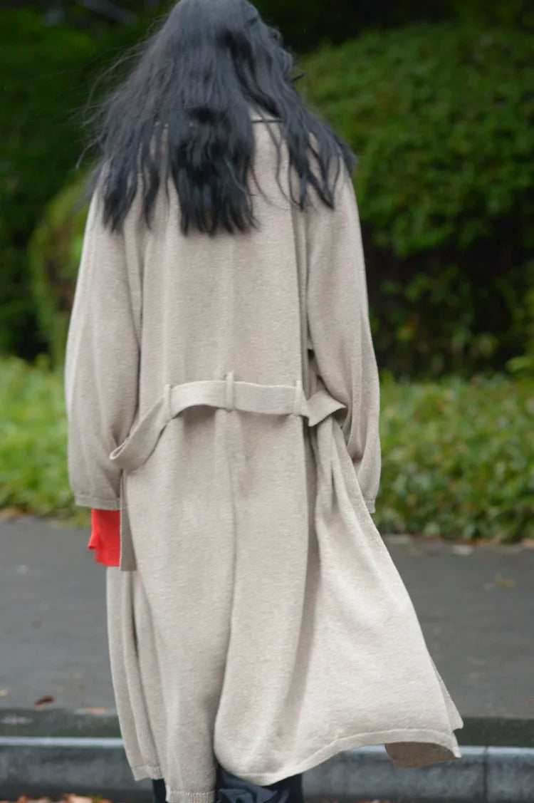 Kota Gushiken - Knitted Washi Trench Coat