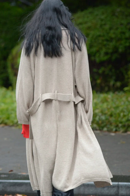 Kota Gushiken - Knitted Washi Trench Coat