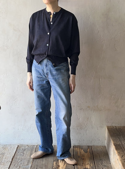 BATONER - CHOMA CREW NECK CARDIGAN