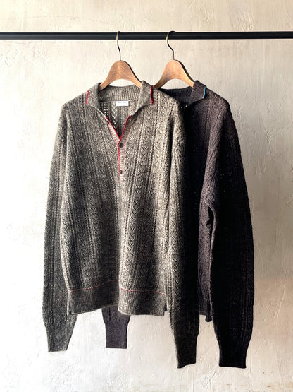 MAATEE&SONS - Mohair Cashmere 透かし編み