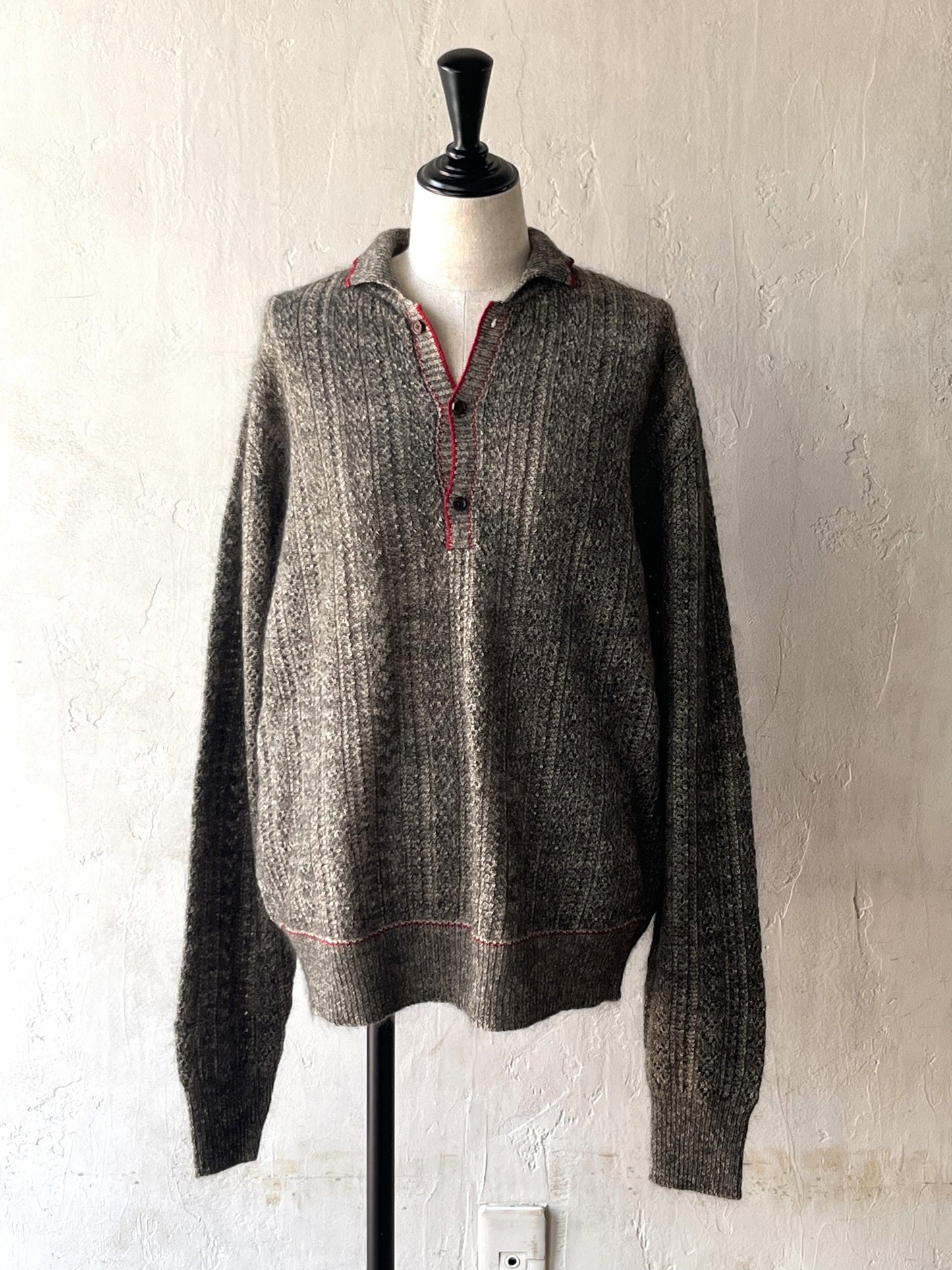 MAATEE&SONS - Mohair Cashmere 透かし編み