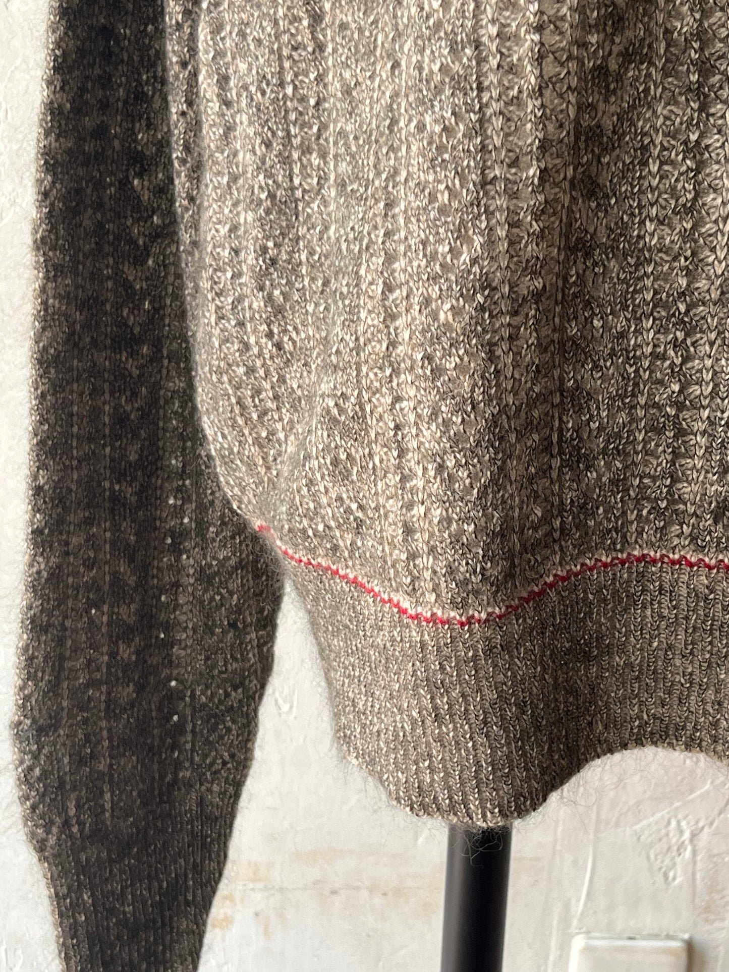 MAATEE&SONS - Mohair Cashmere 透かし編み