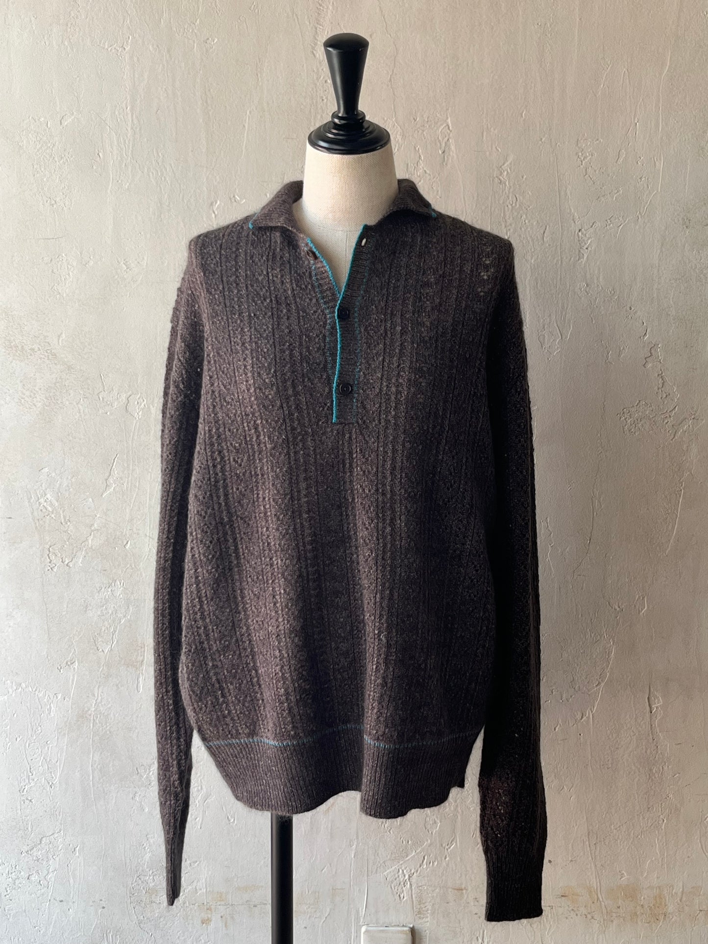 MAATEE&SONS - Mohair Cashmere 透かし編み