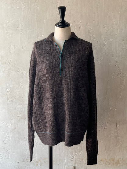 MAATEE&SONS - Mohair Cashmere 透かし編み