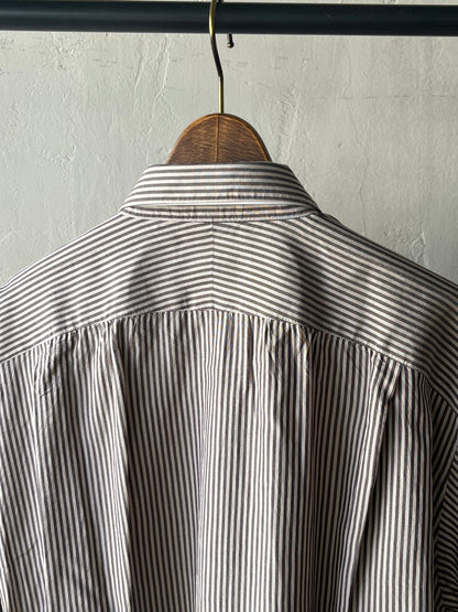 MAATEE&SONS - FAT CHARLES bordeaux stripe