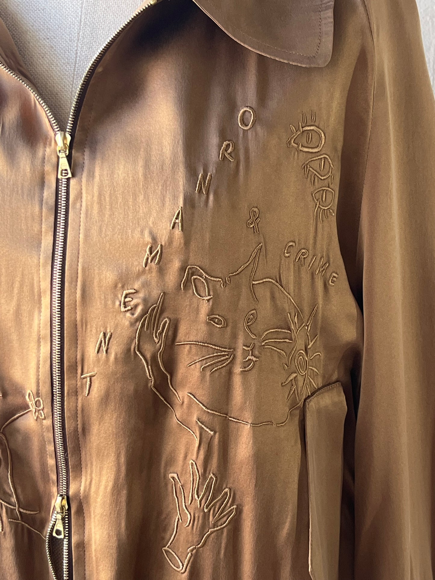 wonderound - BOMBER JACKET EMBROIDERY