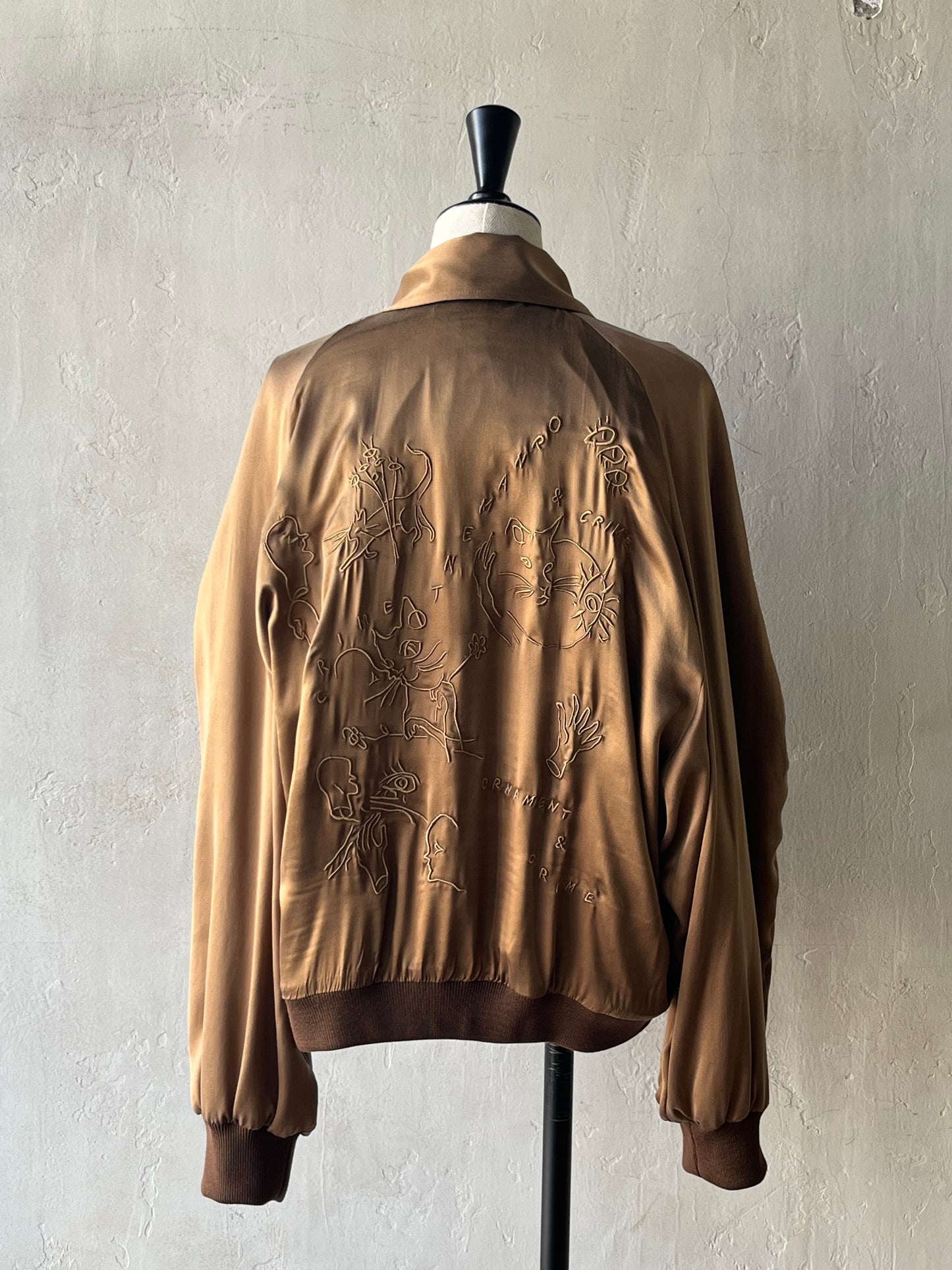 wonderound - BOMBER JACKET EMBROIDERY