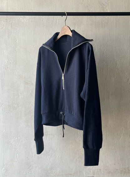 JUN MIKAMI - HALF ZIP PULLOVER