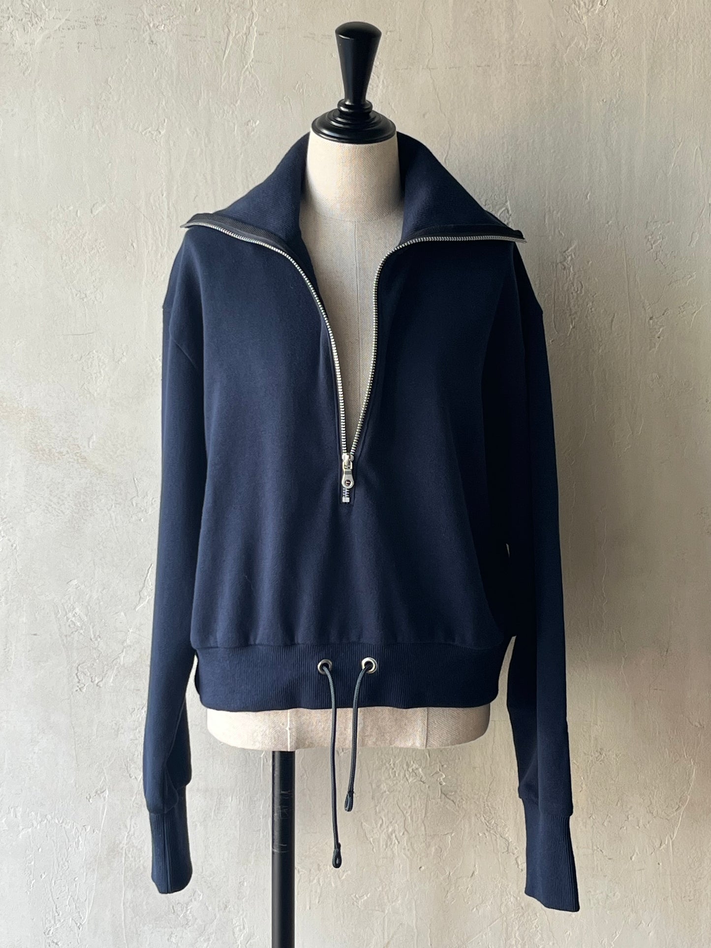 JUN MIKAMI - HALF ZIP PULLOVER