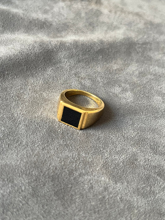 R.ALAGAN - SIGNET RING ONYX