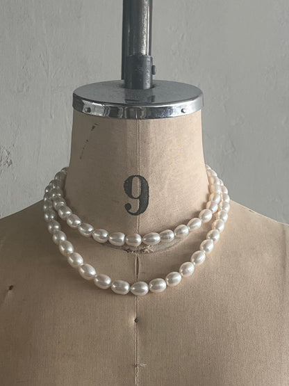 R.ALAGAN - LONG PEAL NECKLACE