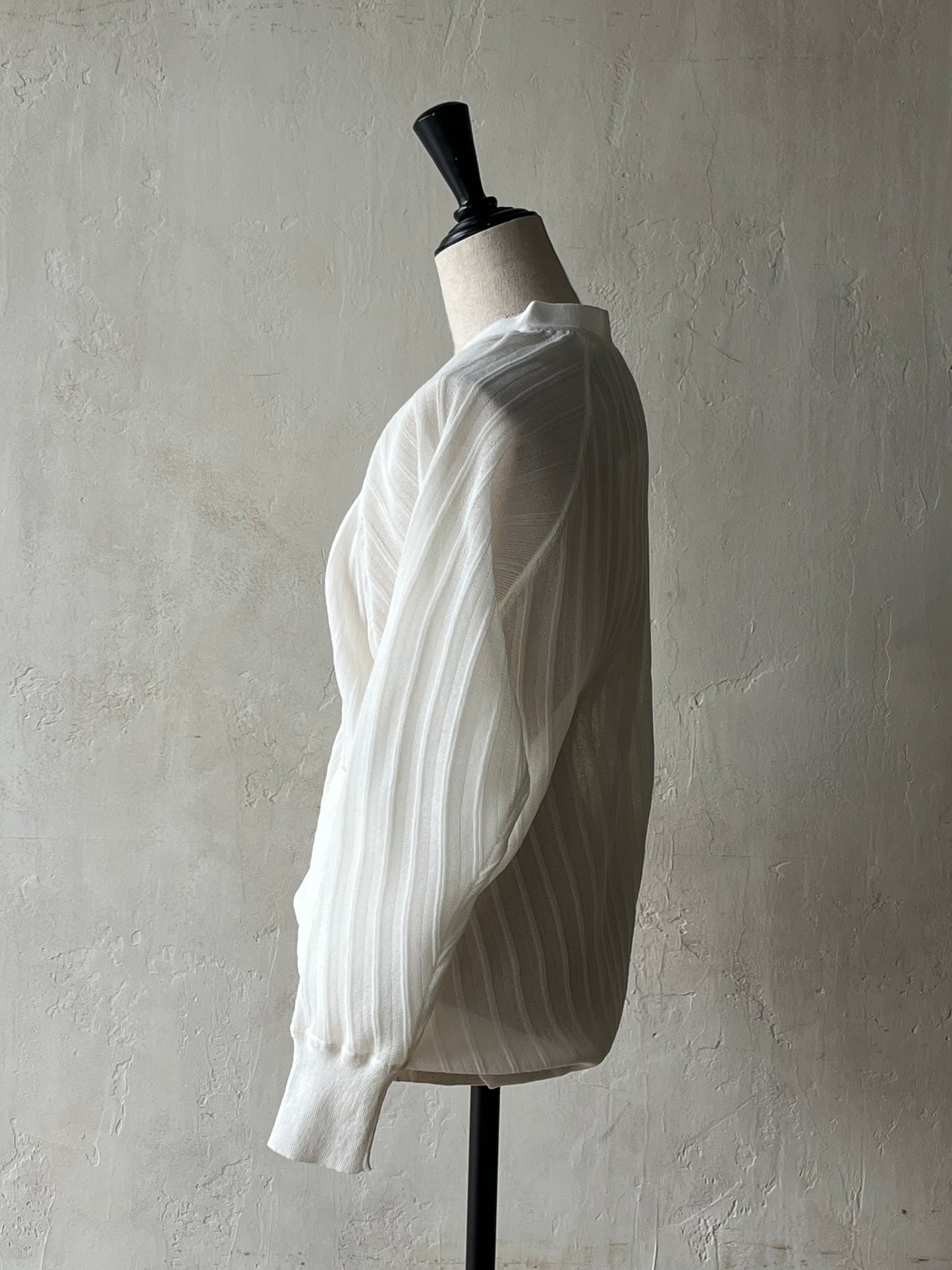 JUN MIKAMI - STRIPE CARDIGAN