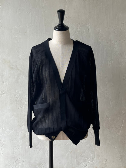 JUN MIKAMI - STRIPE CARDIGAN