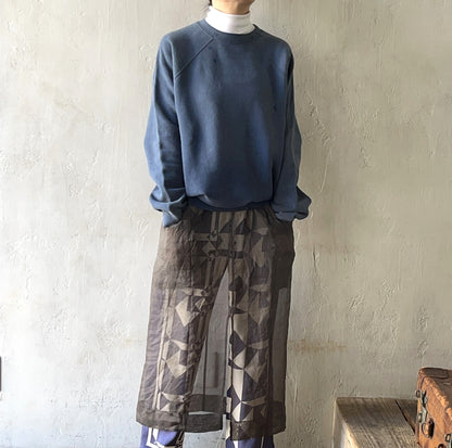 JUN MIKAMI - SILK ORGANDY ONE-PIECE