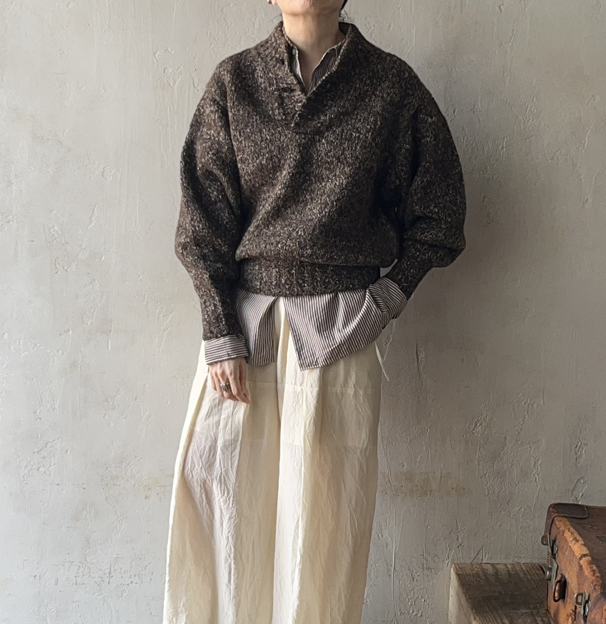 Kota Gushiken - Blousing Balloon Sleeve with Raw Linen