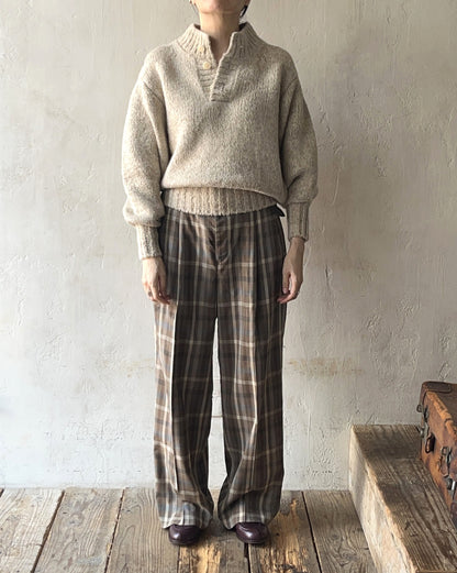 Kota Gushiken - Blousing Balloon Sleeve with Raw Linen