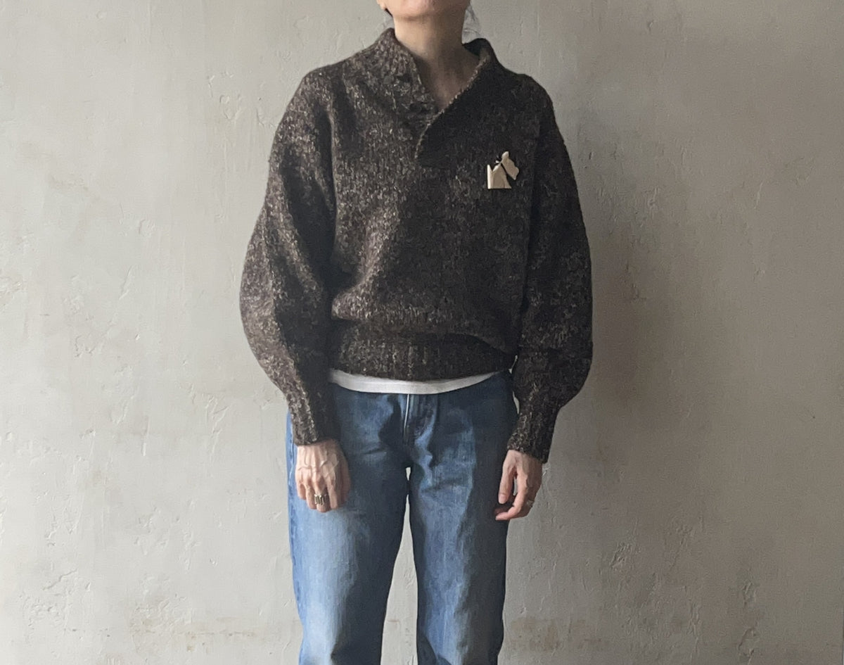 Kota Gushiken - Blousing Balloon Sleeve with Raw Linen