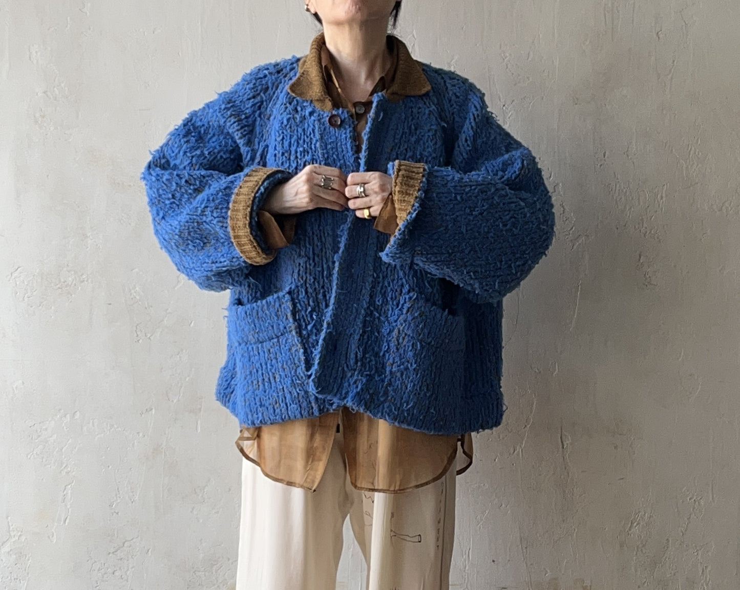 Kota Gushiken - Fisherman's Wool Fur Jacket