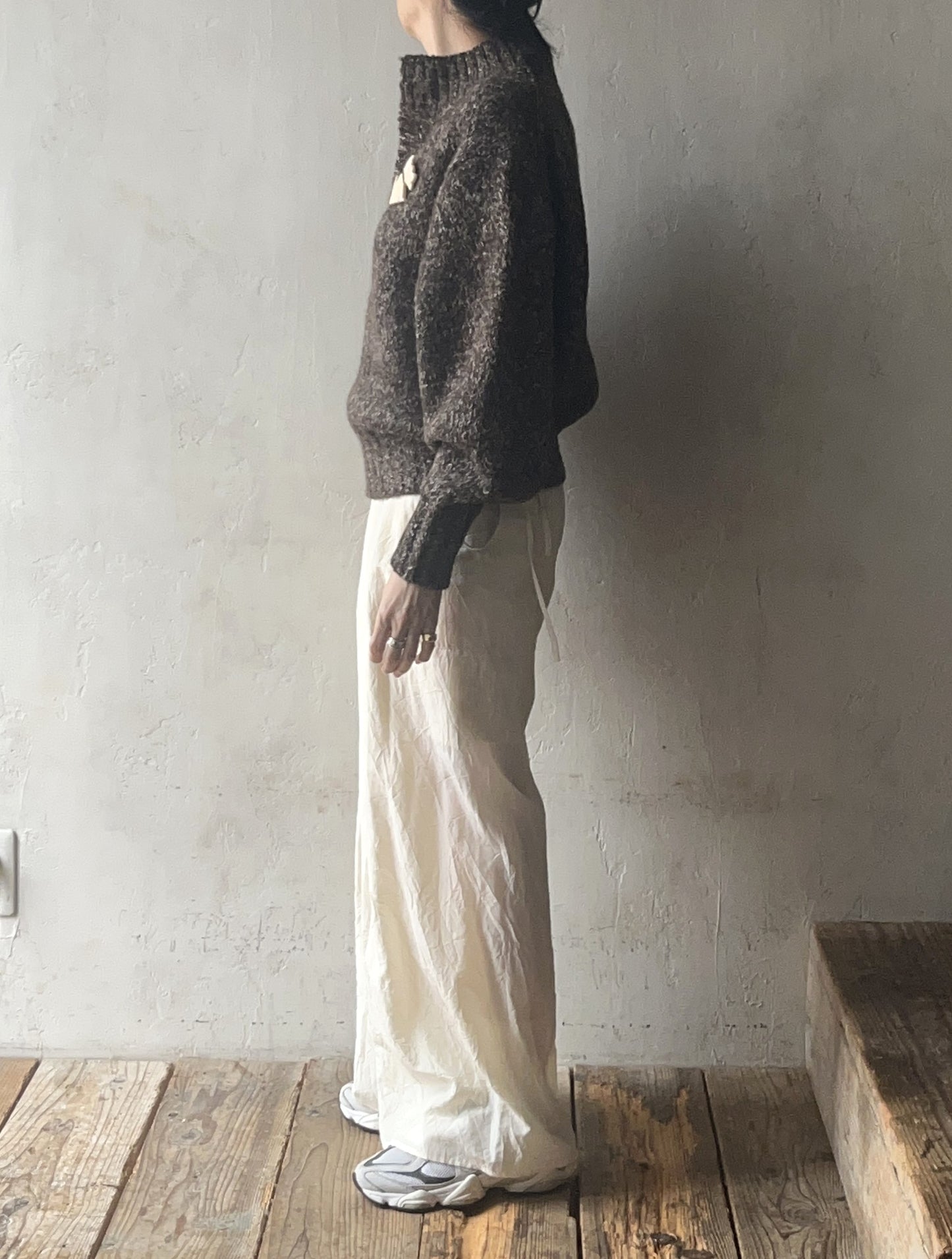 Kota Gushiken - Blousing Balloon Sleeve with Raw Linen