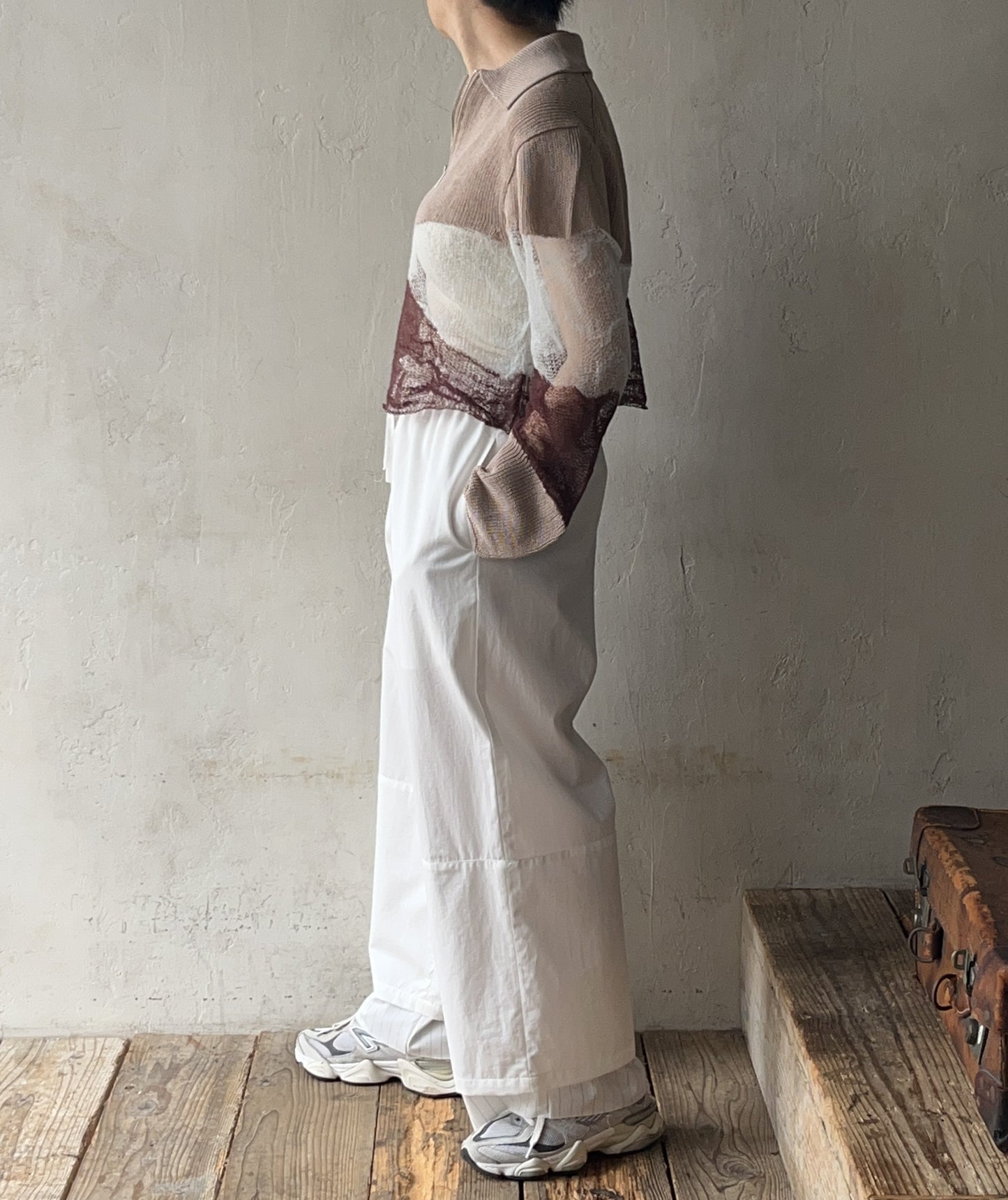 Kota Gushiken - Solid & Fluid Zip-up Knit