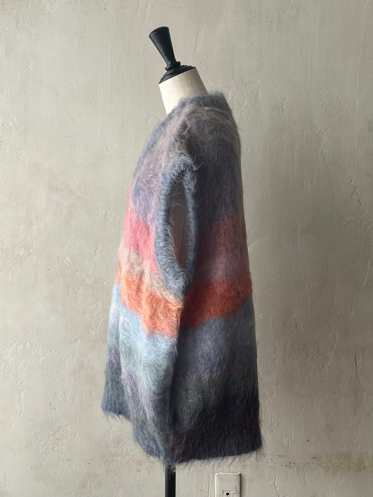 Kota Gushiken - Abstract Sunset Mohair Vest