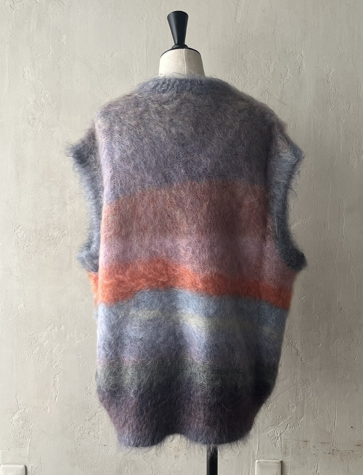 Kota Gushiken - Abstract Sunset Mohair Vest