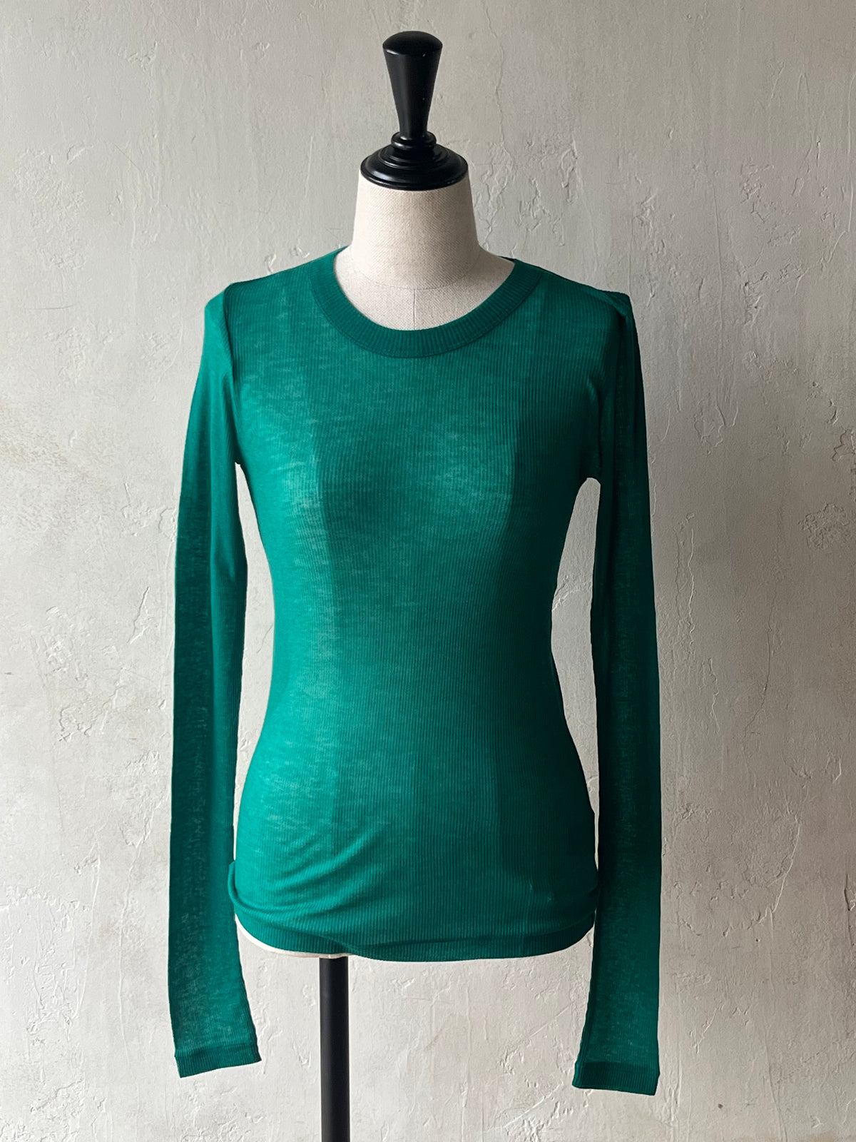 BATONER - MELTY RIB CREW NECK