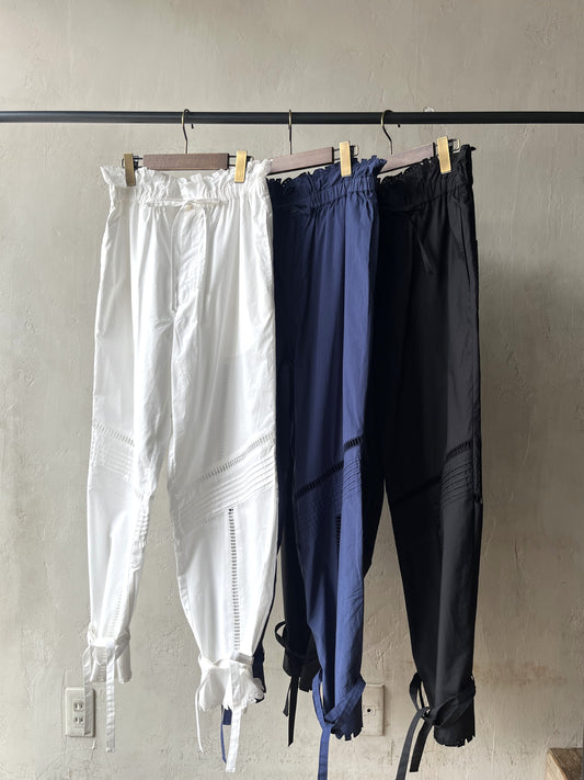 JUN MIKAMI - CUT RAFFLE PANTS