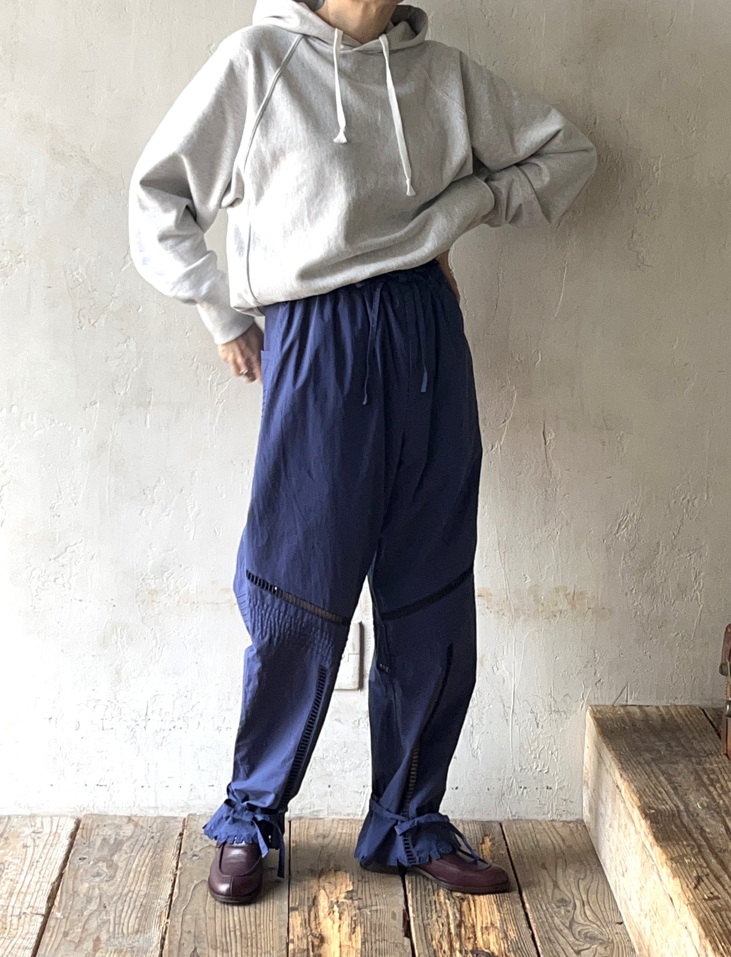 JUN MIKAMI - CUT RAFFLE PANTS