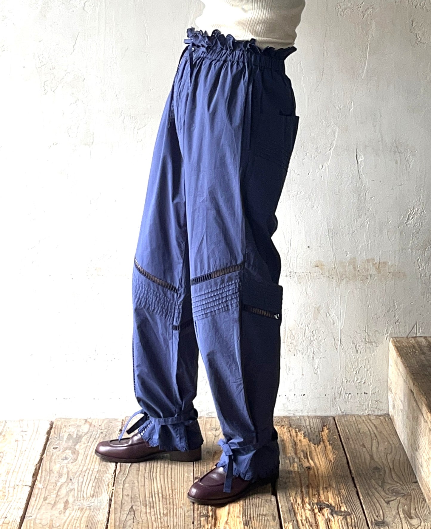 JUN MIKAMI - CUT RAFFLE PANTS