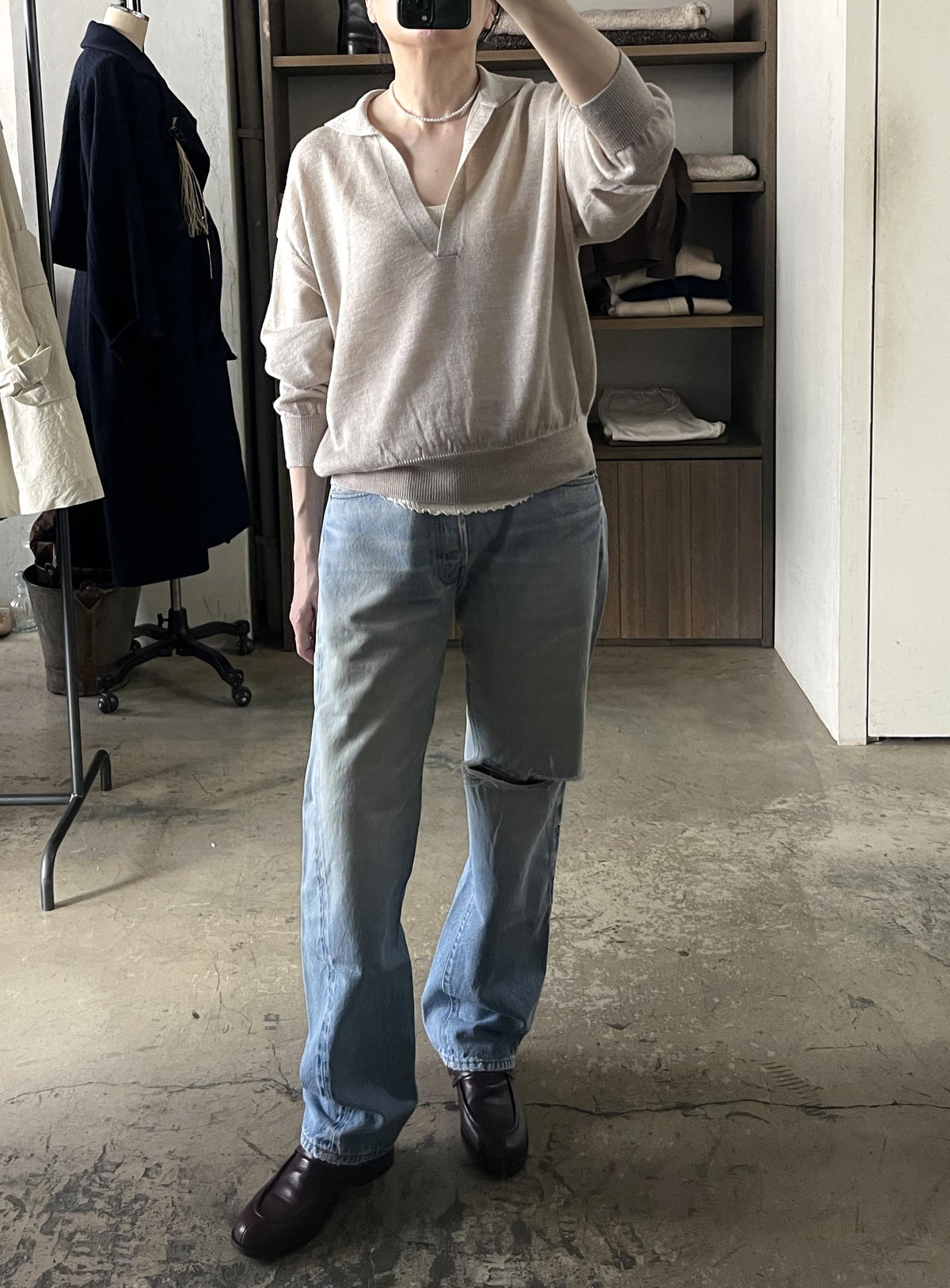 BATONER - RAMIE WOOL SKIPPER