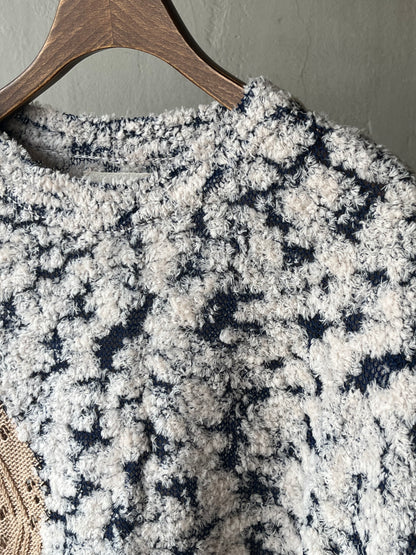 Kota Gushiken - Rough & Gloss Collaged Jumper