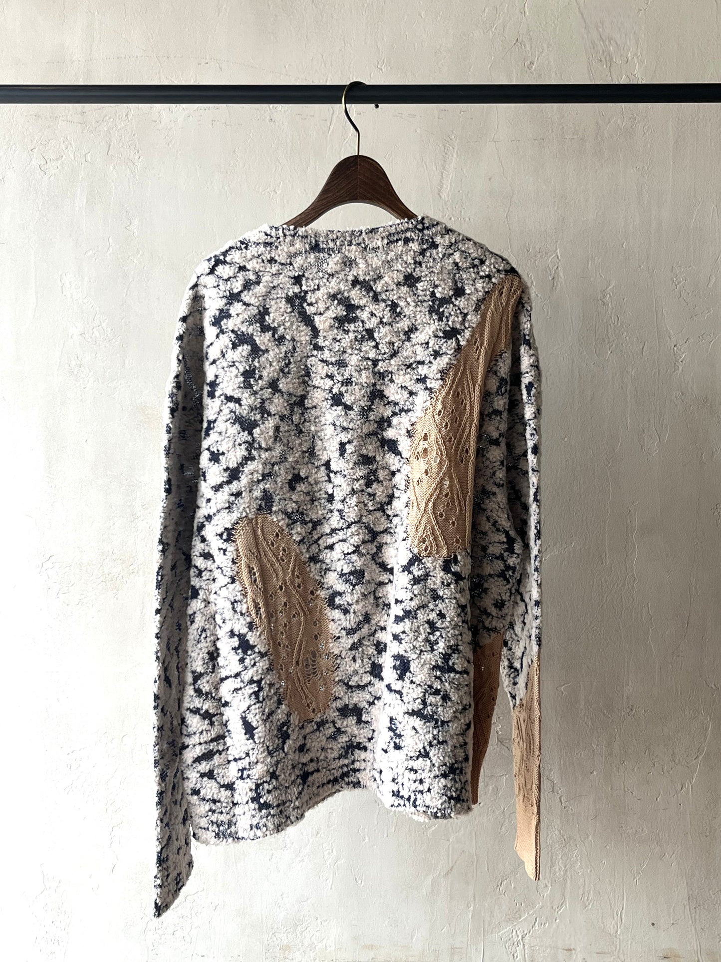 Kota Gushiken - Rough & Gloss Collaged Jumper