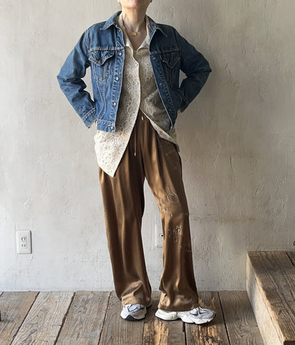 wonderound - PANTS WITH ZIPPER HAND DRAWING