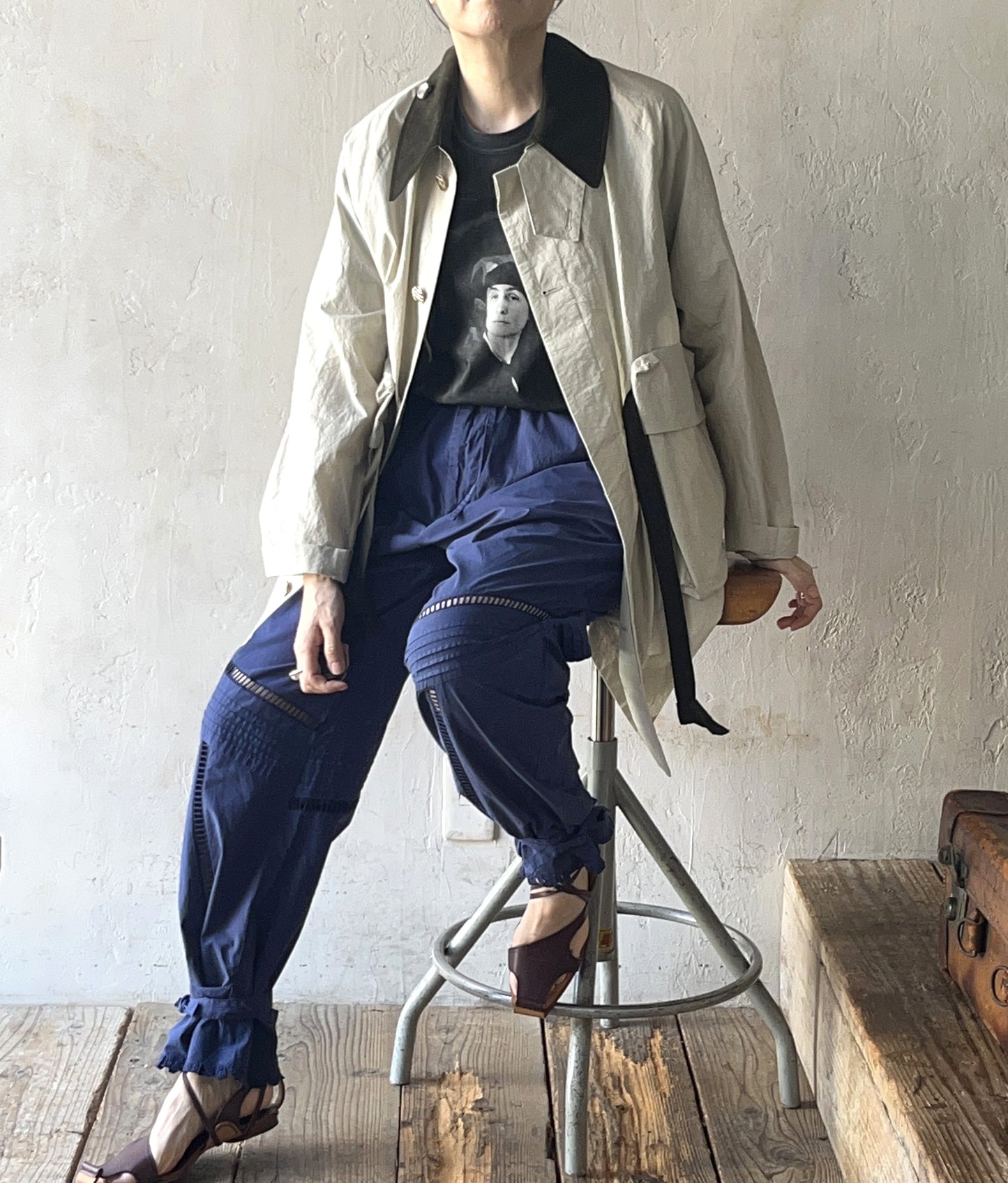AS YET UNNAMED. - studio work coat