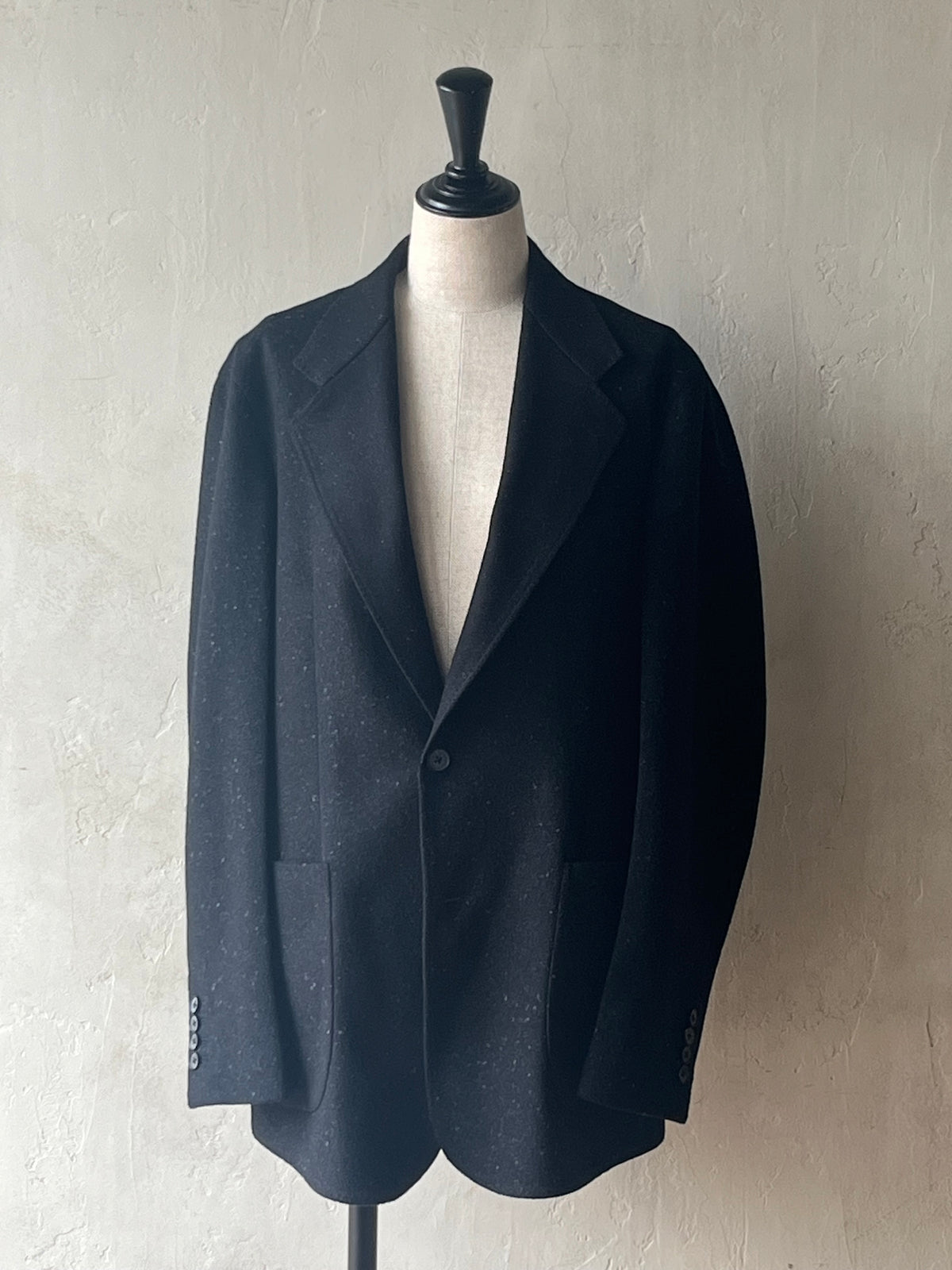 MAATEE&SONS - TAILOR MADE 折って折ってJACKET WOOL NEP CLOTH