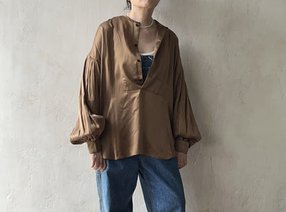 wonderound - SILK PRINCE SHIRT