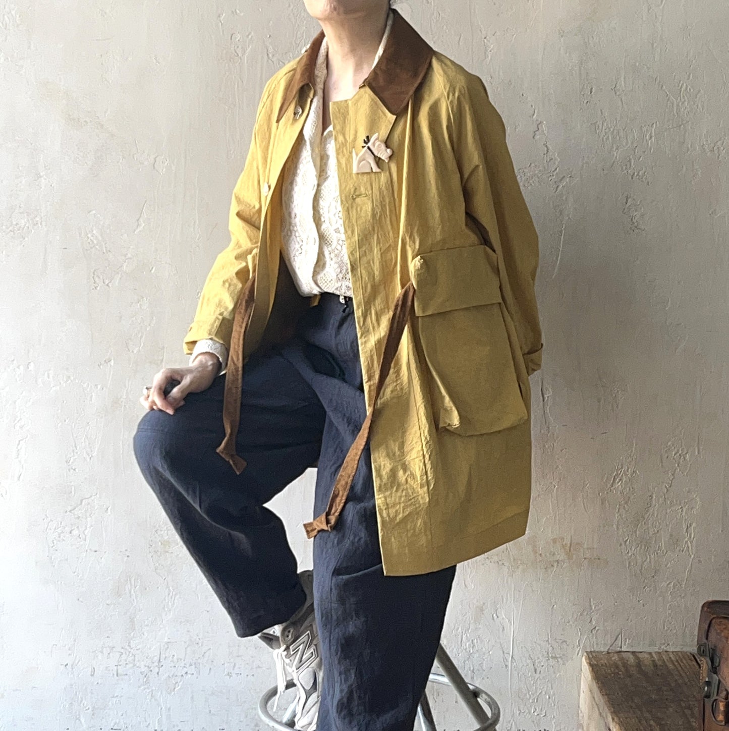 AS YET UNNAMED. - studio work coat