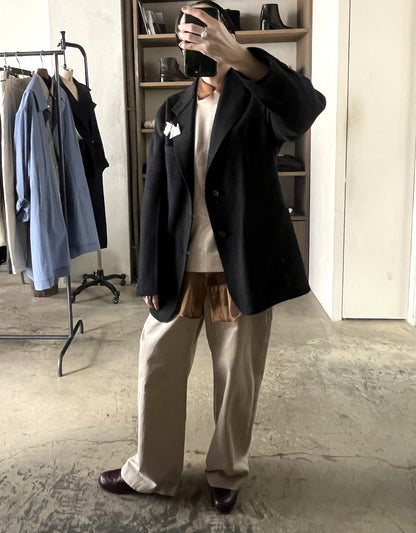 MAATEE&SONS - TAILOR MADE 折って折ってJACKET WOOL NEP CLOTH