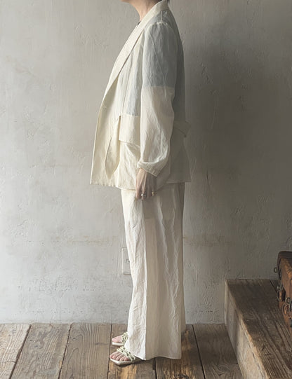 AS YET UNNAMED. - tailored shirts jacket