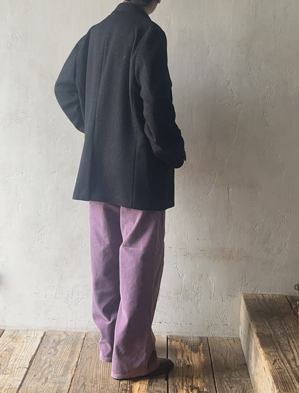 MAATEE&SONS - TAILOR MADE 折って折ってJACKET WOOL NEP CLOTH