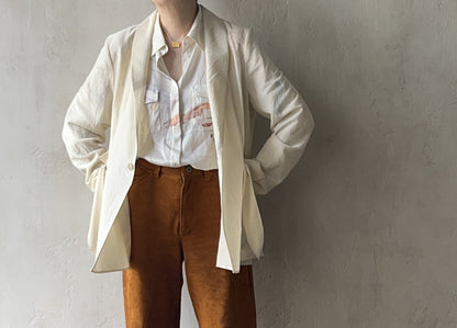 AS YET UNNAMED. - tailored shirts jacket