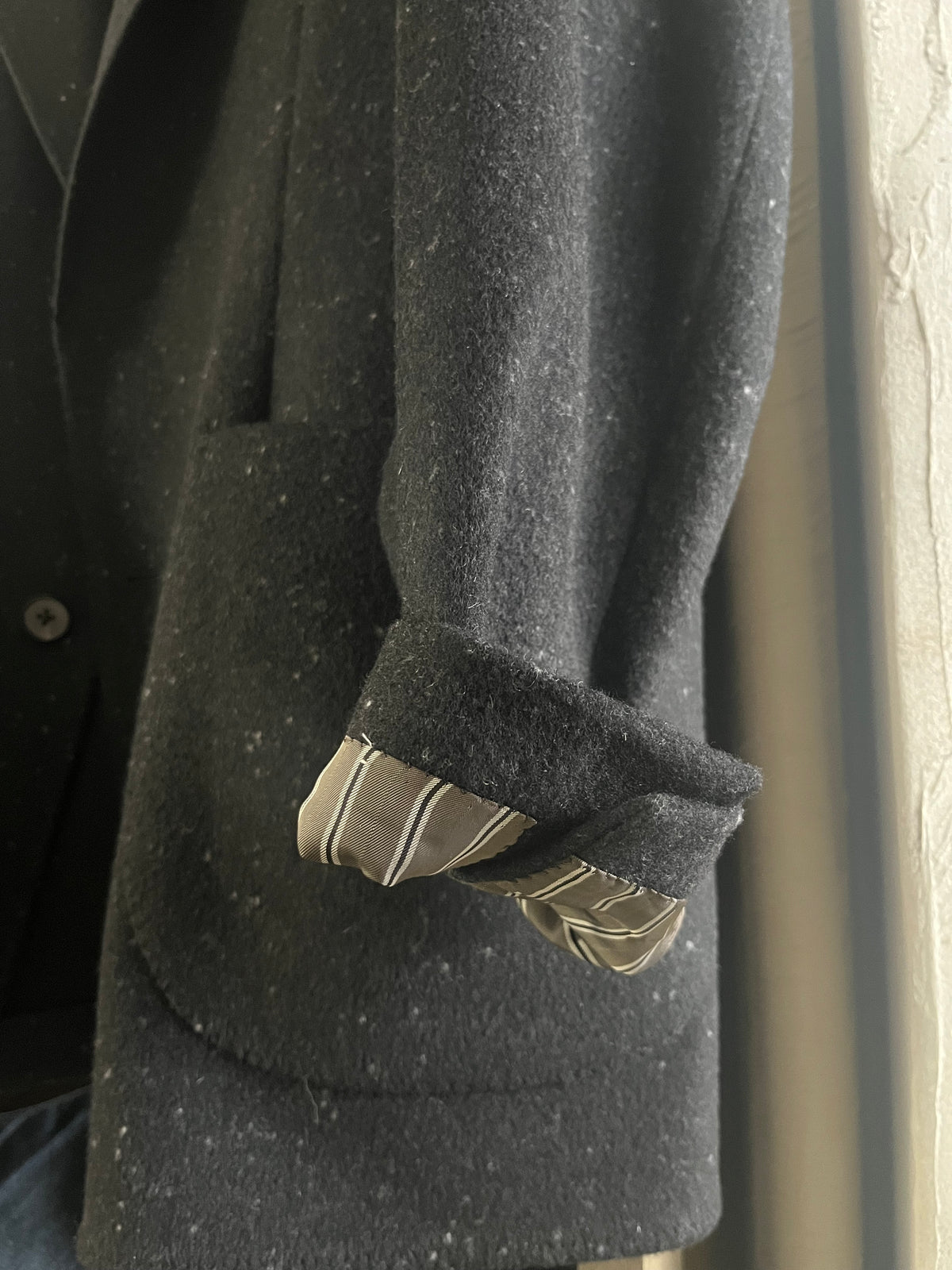 MAATEE&SONS - TAILOR MADE 折って折ってJACKET WOOL NEP CLOTH