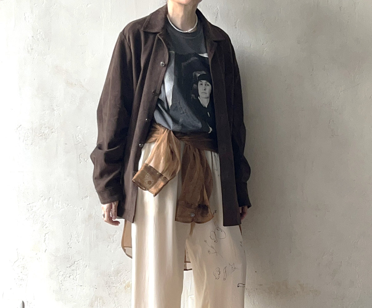 MAATEE&SONS - SUEDE SHIRTS JACKET