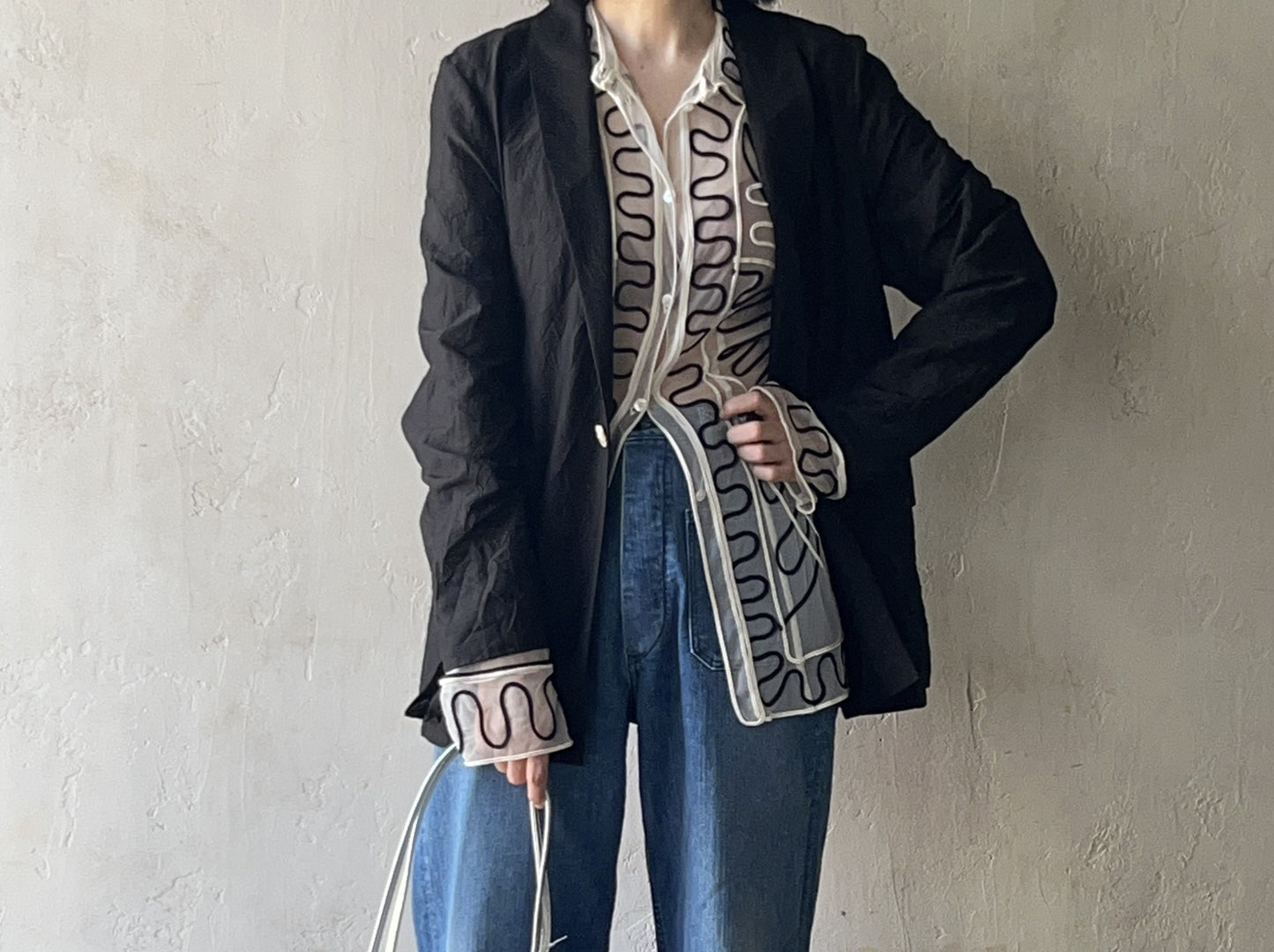 AS YET UNNAMED. - tailored shirts jacket