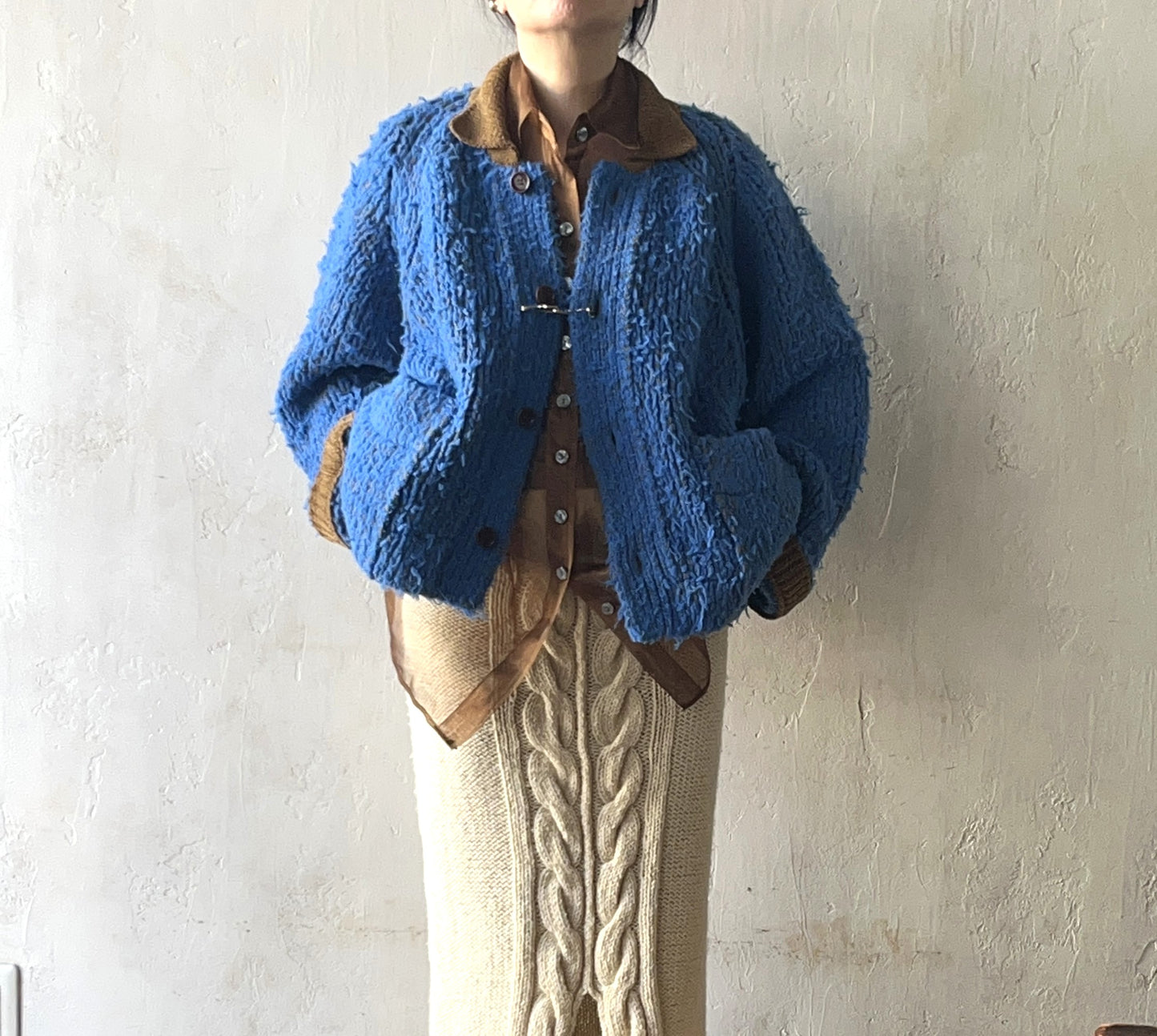 Kota Gushiken - Fisherman's Wool Fur Jacket